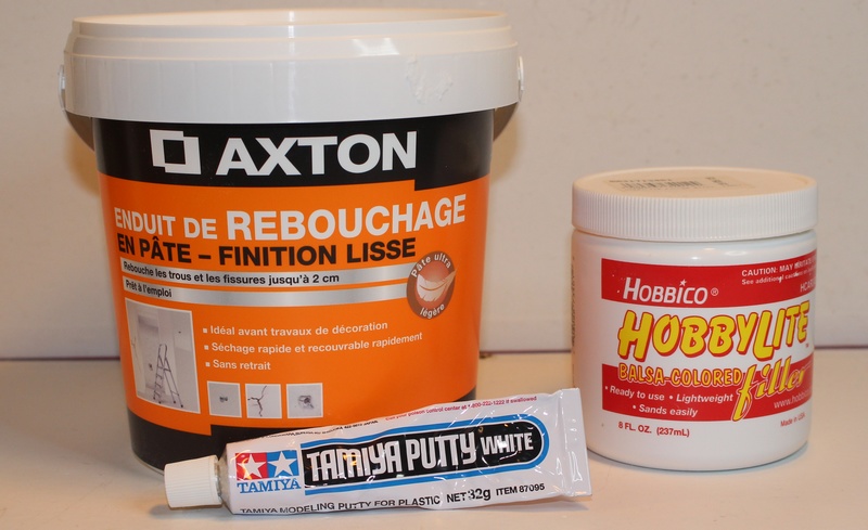 Enduit et mastic de rebouchage